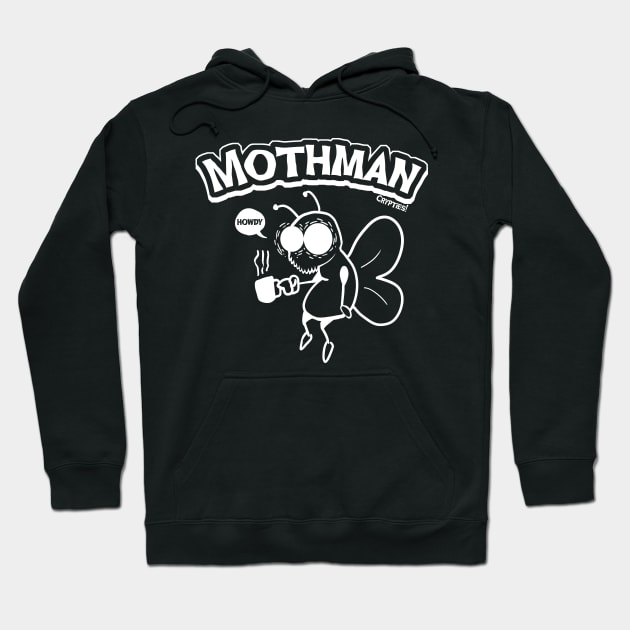 Crypties! Mothman Hoodie by crowjandesigns